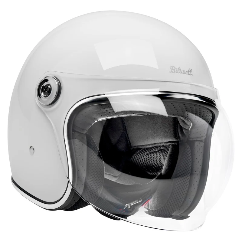 Biltwell Tahoe Solid Open Face Motorcycle Helmet