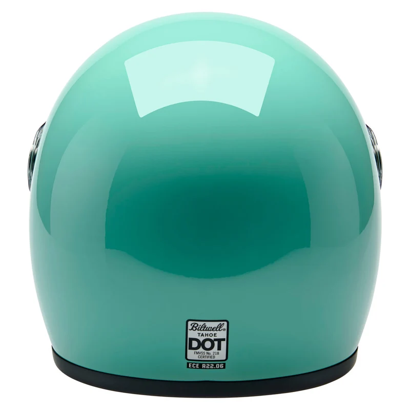 Biltwell Tahoe Solid Open Face Motorcycle Helmet