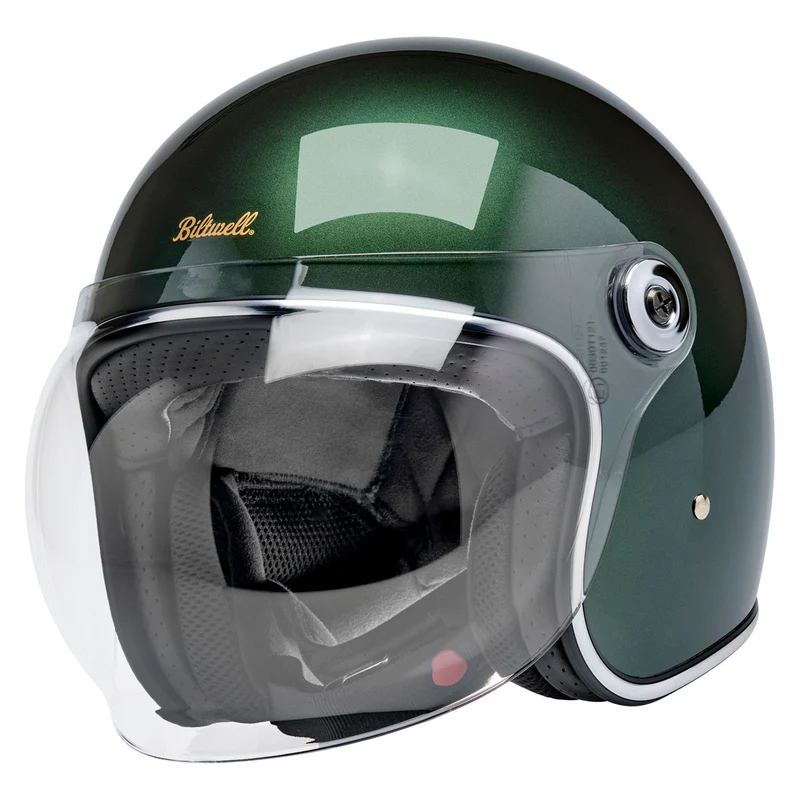 Biltwell Tahoe Solid Open Face Motorcycle Helmet