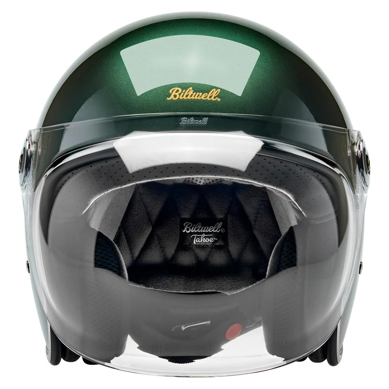 Biltwell Tahoe Solid Open Face Motorcycle Helmet