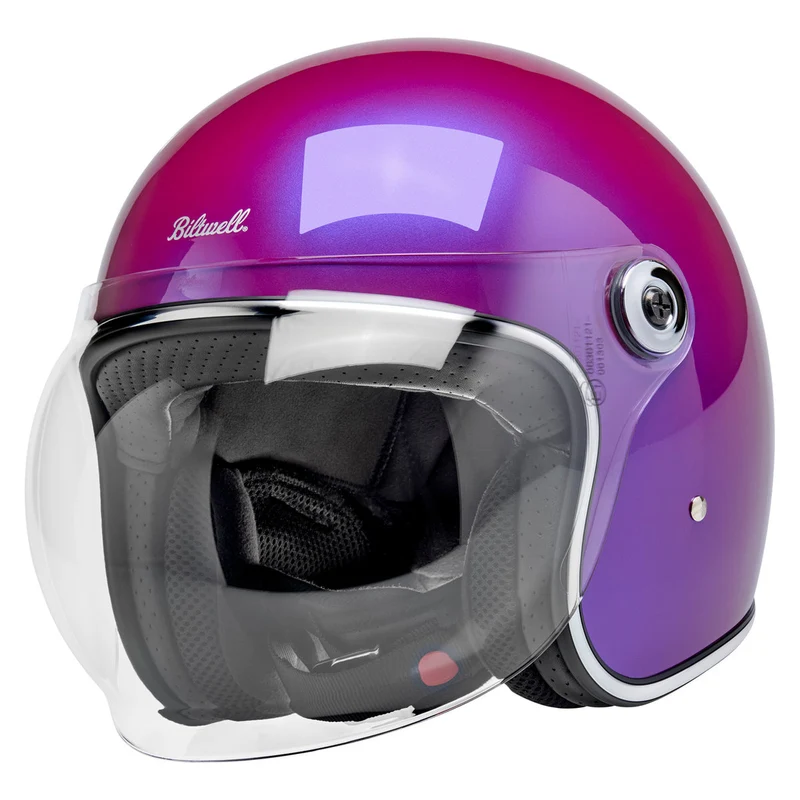 Biltwell Tahoe Solid Open Face Motorcycle Helmet
