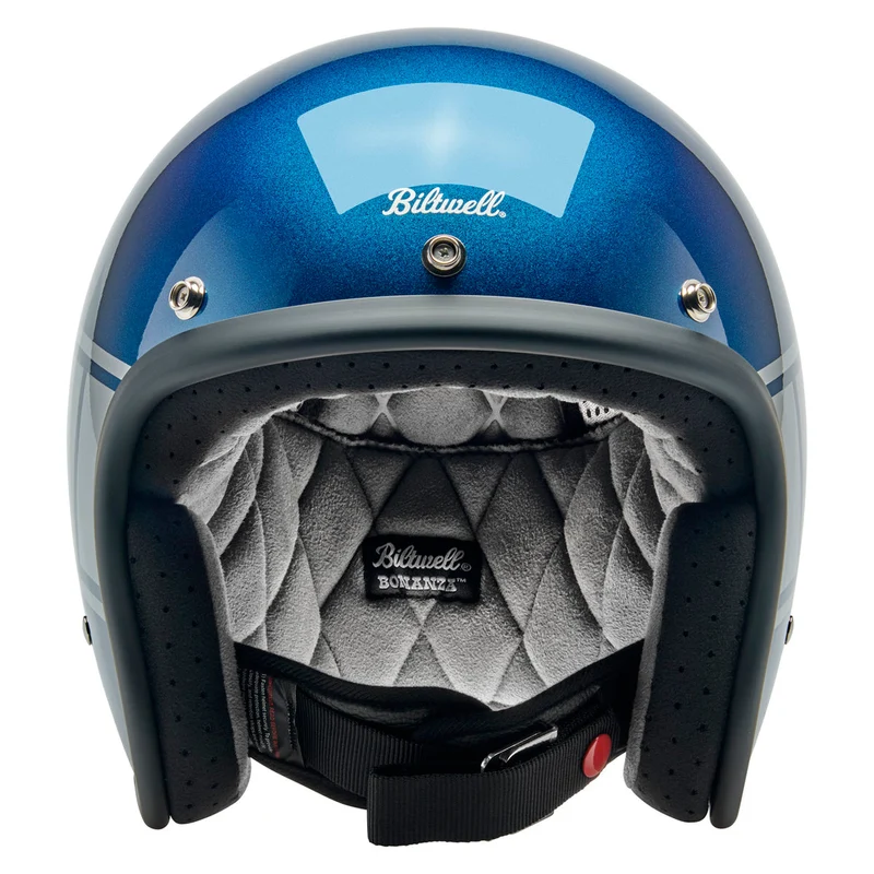 Biltwell Bonanza Holeshot Open Face Motorcycle Helmet