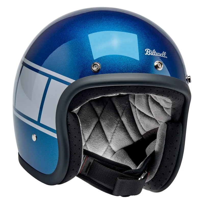 Biltwell Bonanza Holeshot Open Face Motorcycle Helmet