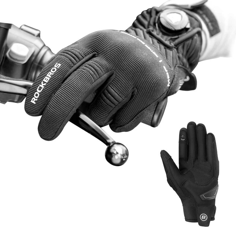 ROCKBROS Motorradhandschuhe Atmungsaktiv Handschuhe Touchscreen