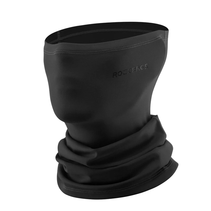ROCKBROS Multifunktionstuch Fleece Sturmhaube Weich Gesichtsmaske Schlauchtuch