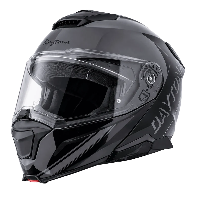 Daytona Legacy Obsidian Modular Motorcycle Helmet
