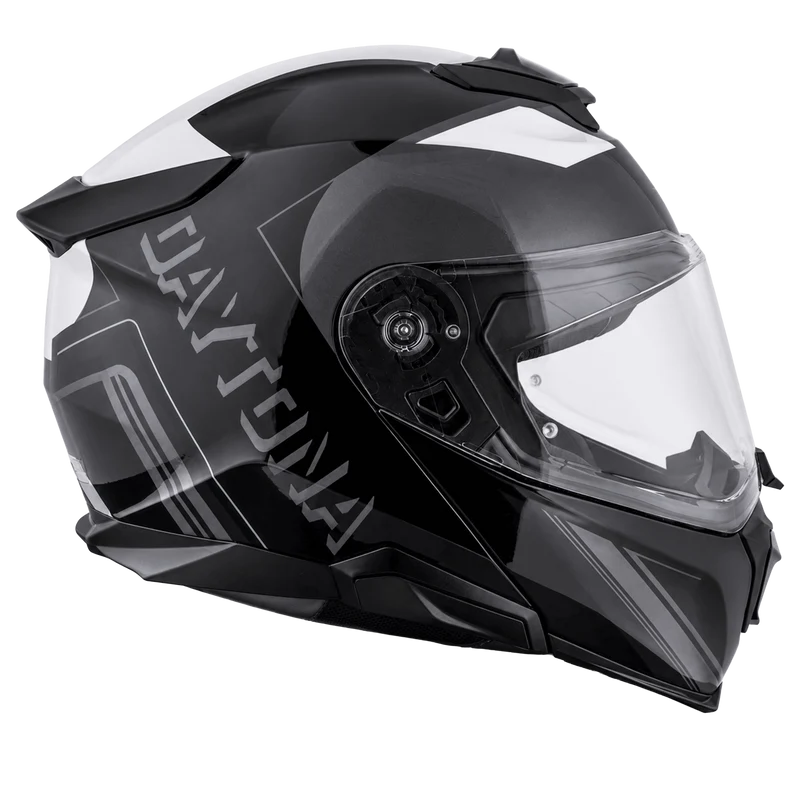 Daytona Legacy Obsidian Modular Motorcycle Helmet