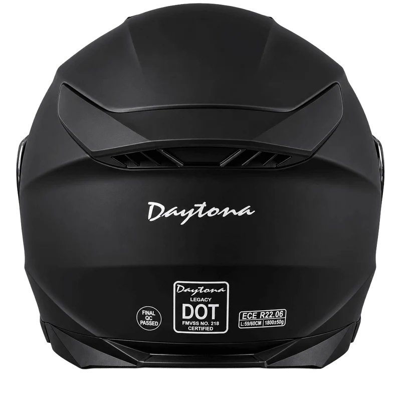 Daytona Legacy Solid Modular Motorcycle Helmet
