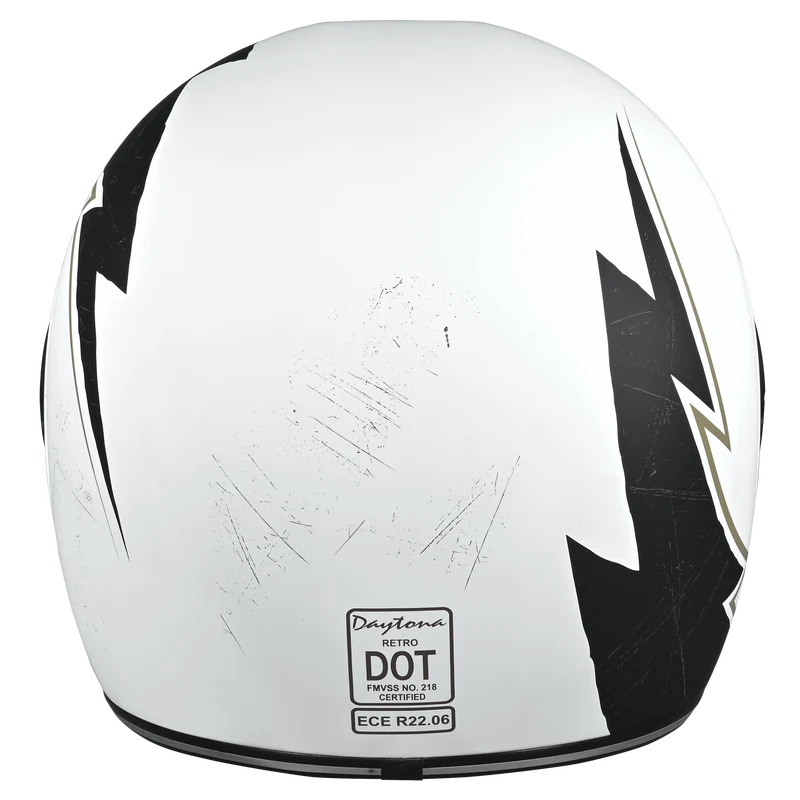 Daytona Retro Blitz Full Face Motorcycle Helmet