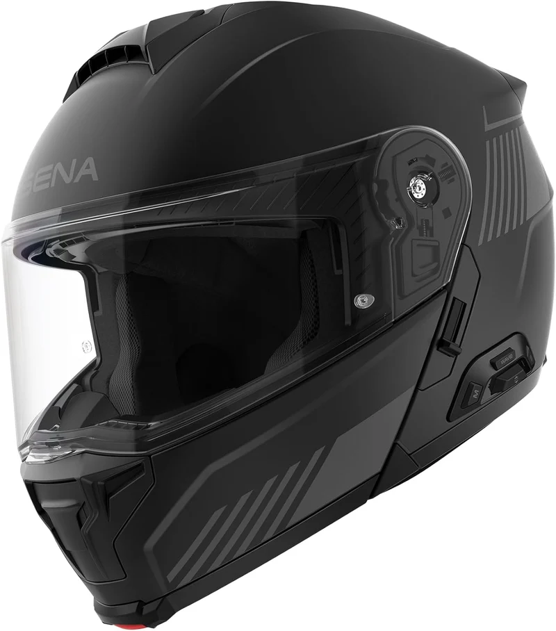 Sena Specter Modular Smart Communication Motorcycle Helmet w/ Mesh Intercom by Harmon Kardon