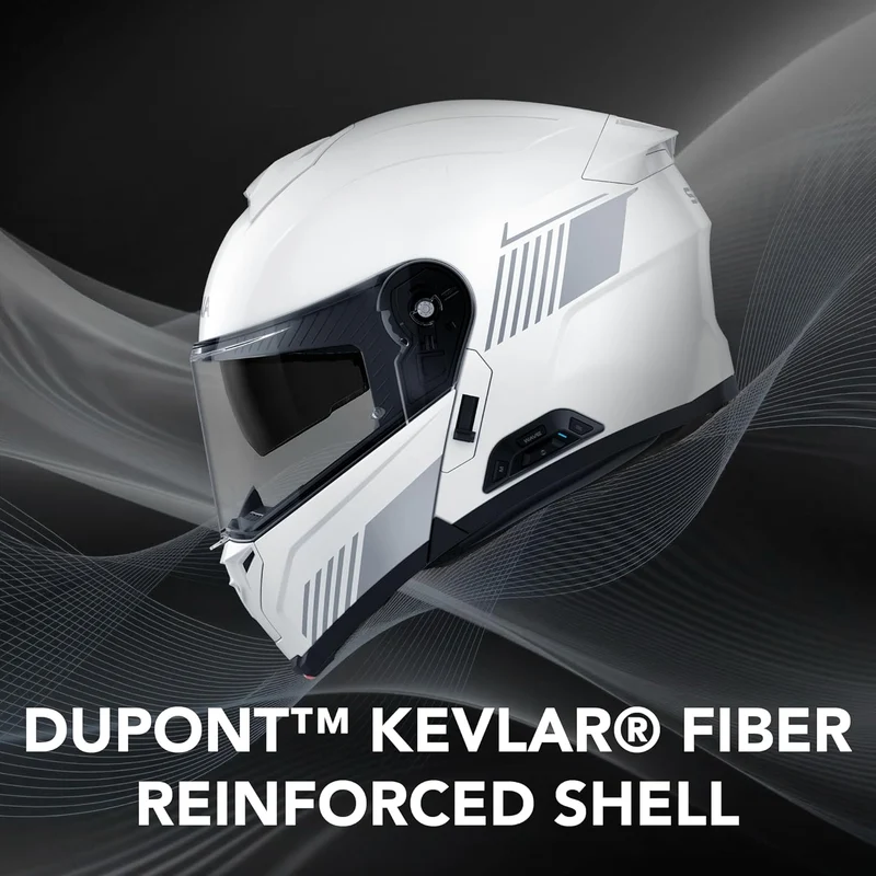 Sena Specter Modular Smart Communication Motorcycle Helmet w/ Mesh Intercom by Harmon Kardon