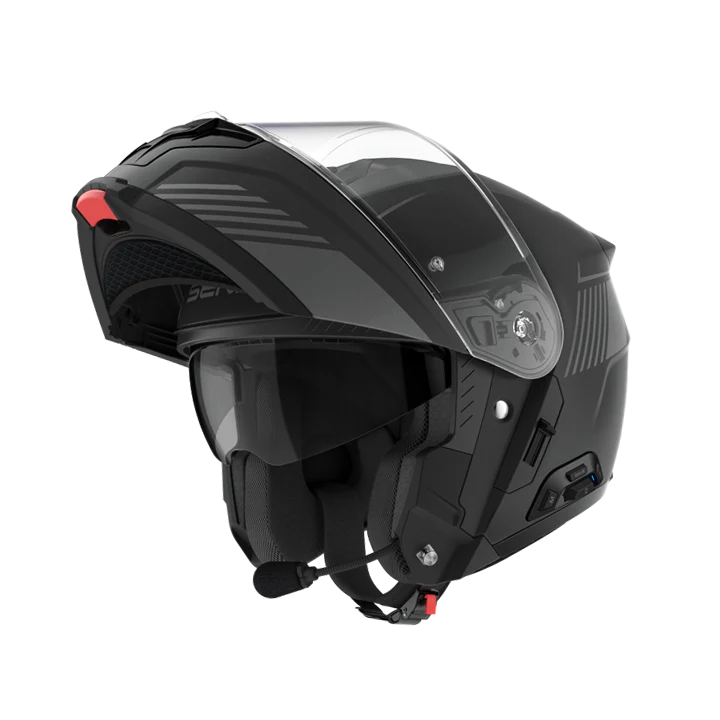 Sena Specter Modular Smart Communication Motorcycle Helmet w/ Mesh Intercom by Harmon Kardon
