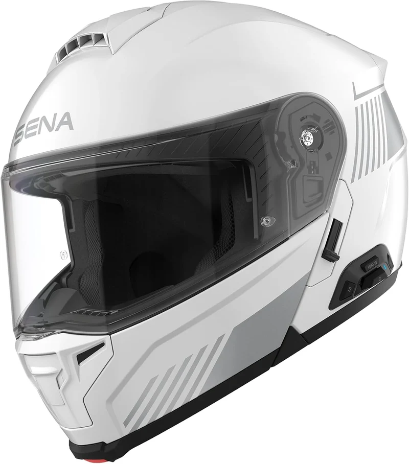 Sena Specter Modular Smart Communication Motorcycle Helmet w/ Mesh Intercom by Harmon Kardon