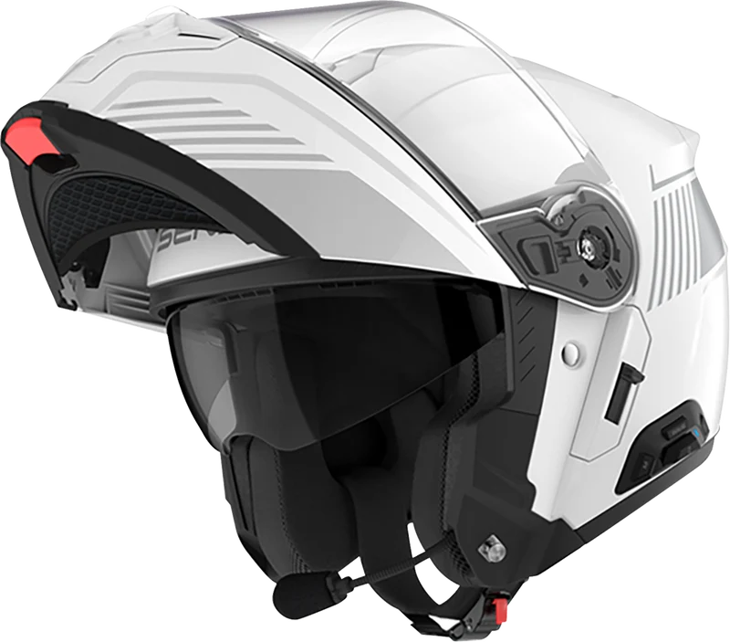 Sena Specter Modular Smart Communication Motorcycle Helmet w/ Mesh Intercom by Harmon Kardon