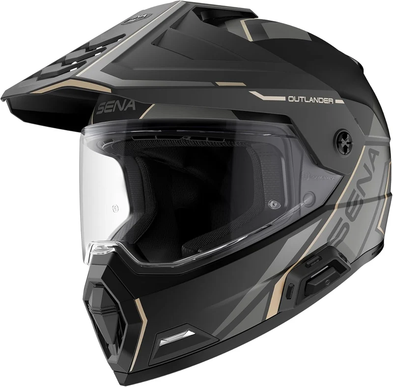 Sena Outlander Dual Sport Bluetooth Smart Motorcycle Helmet
