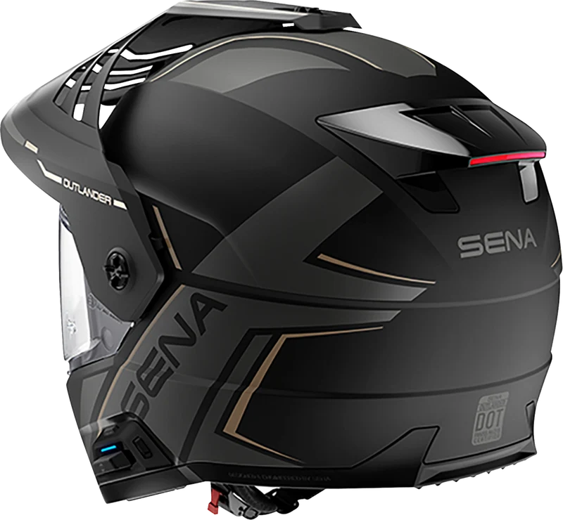 Sena Outlander Dual Sport Bluetooth Smart Motorcycle Helmet