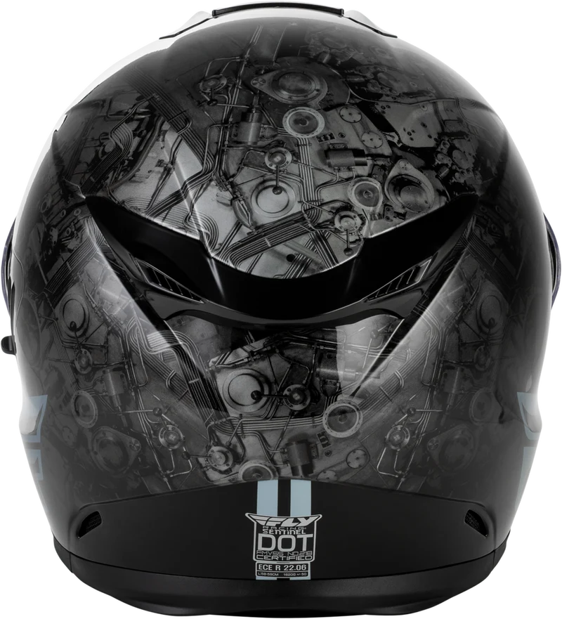 Fly Racing Sentinel Mech Full Face Motorcycle Helmet