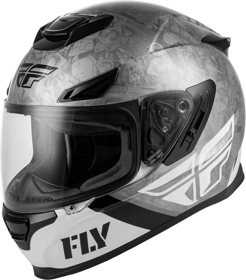 Fly Racing Sentinel Mech Full Face Motorcycle Helmet