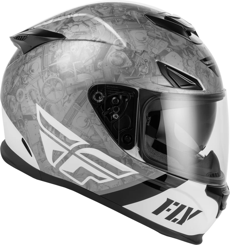 Fly Racing Sentinel Mech Full Face Motorcycle Helmet