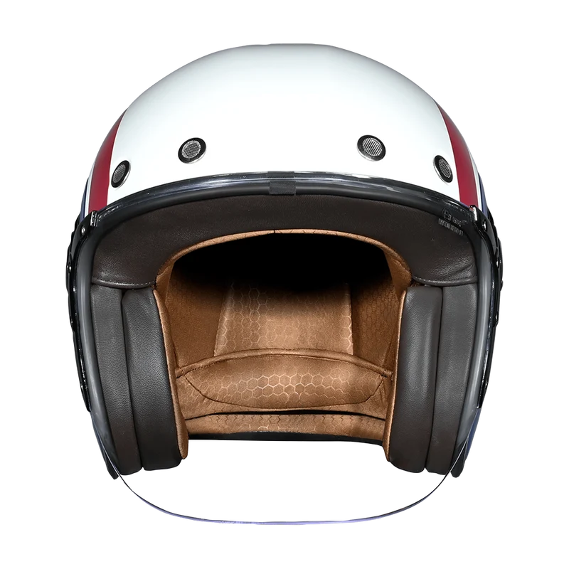 Daytona Retro Jet Patriot Open Face Motorcycle Helmet
