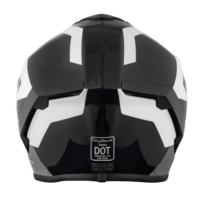 Daytona Viper Panda Full Face Motorcycle Helmet
