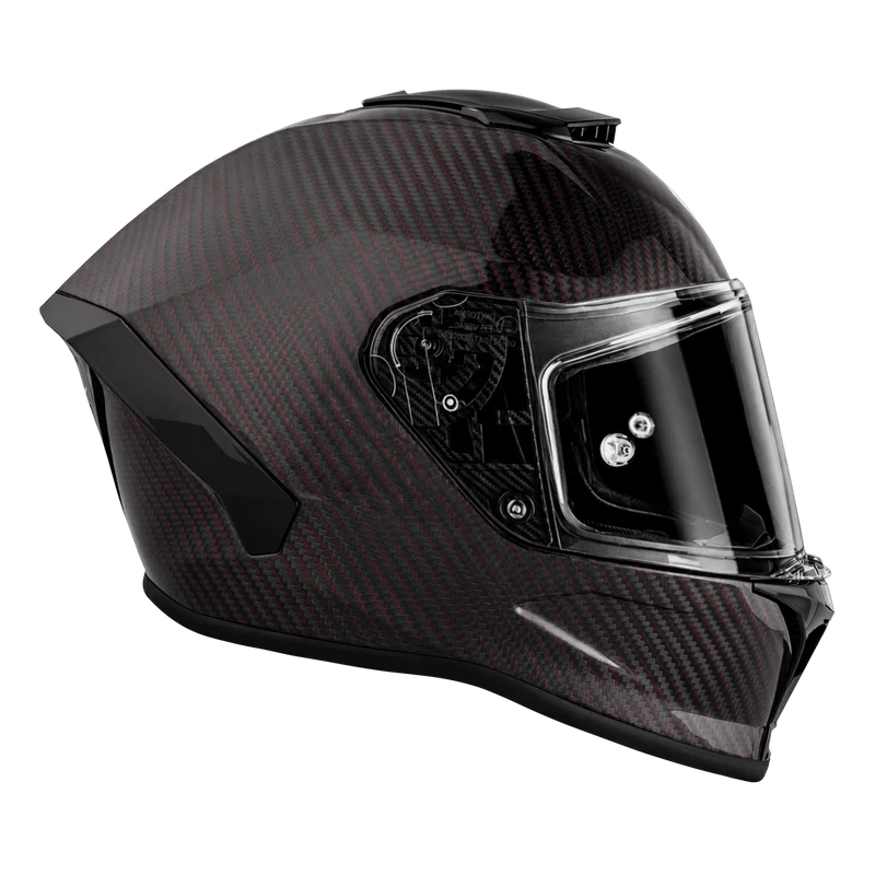 Daytona Viper Red Carbon Fiber Full Face Motorcycle Helmet