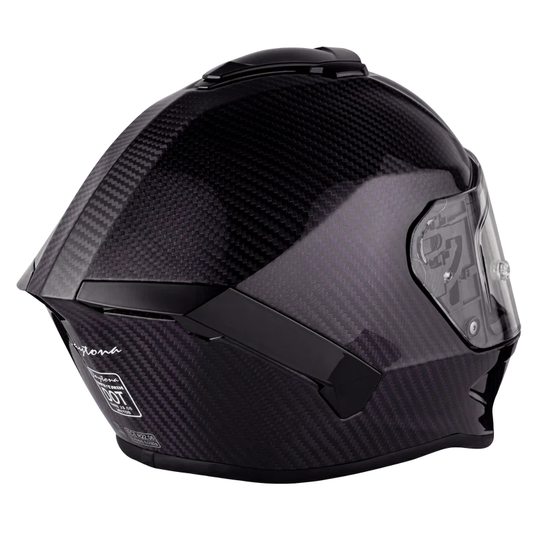 Daytona Viper Purple Carbon Fiber Full Face Motorcycle Helmet