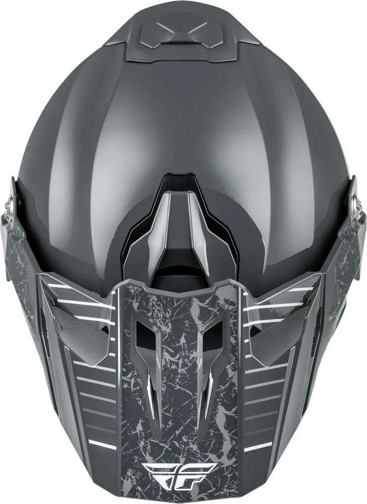Fly Racing Trekker Granite Grey Motorcycle Helmet