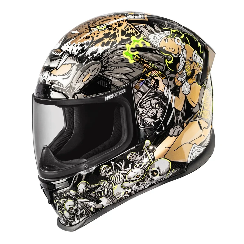 Icon Airframe Pro Aztec Nine Full Face Motorcycle Helmet