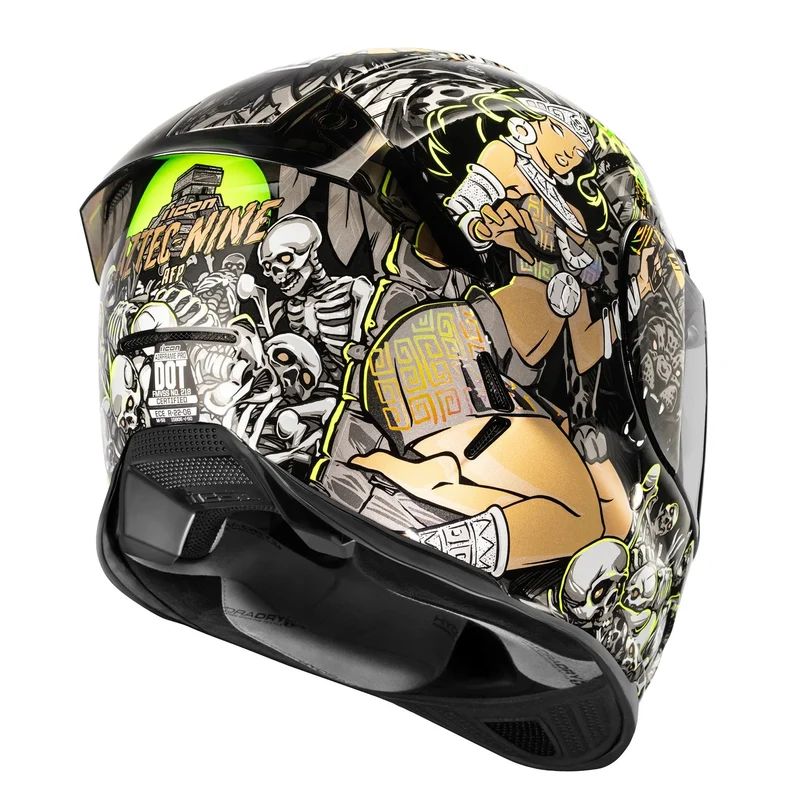 Icon Airframe Pro Aztec Nine Full Face Motorcycle Helmet