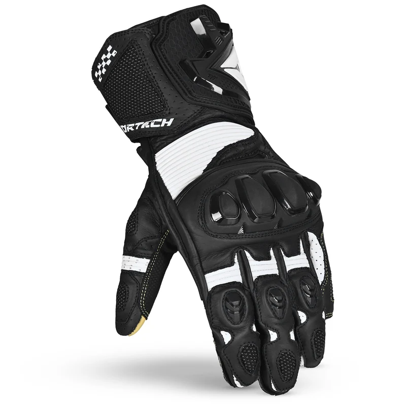 Cortech Men's Sector Pro RR Leather Motorcycle Gloves
