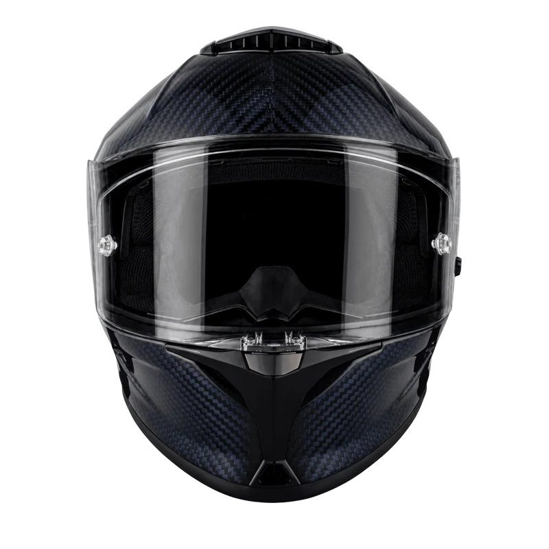Daytona Viper Blue Carbon Fiber Full Face Motorcycle Helmet