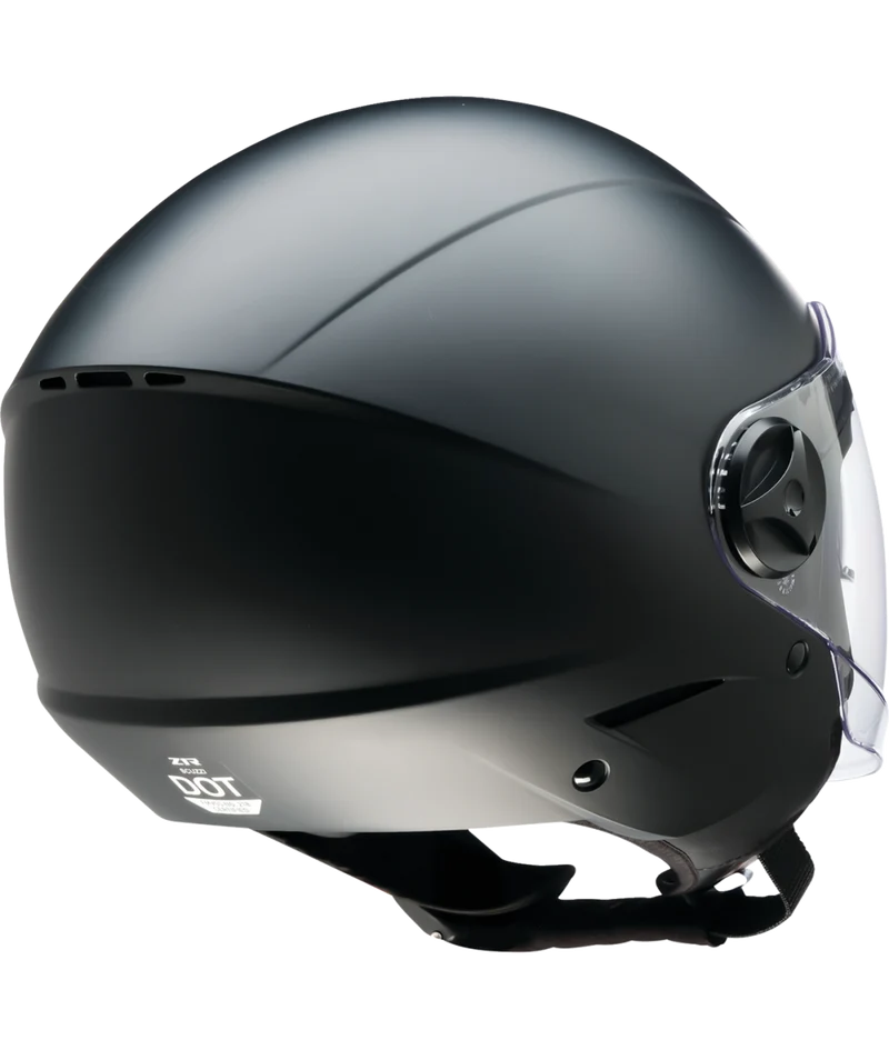 Z1R Scuzzi Solid Open Face Motorcycle Helmet