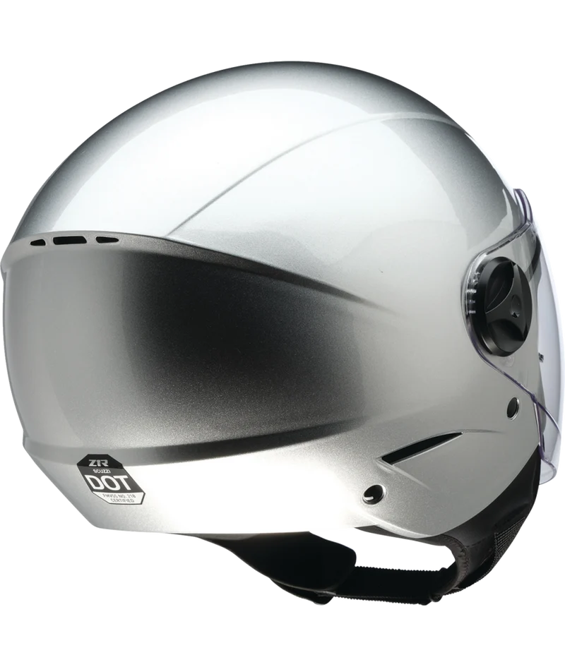 Z1R Scuzzi Solid Open Face Motorcycle Helmet