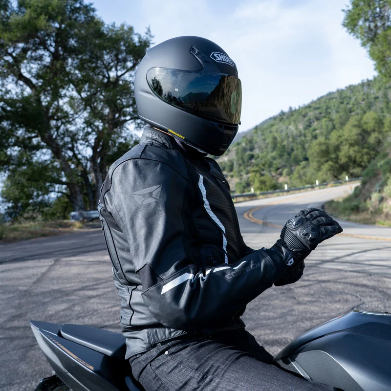 Cortech Men's Chicane 2.0 Leather Motorcycle Jacket