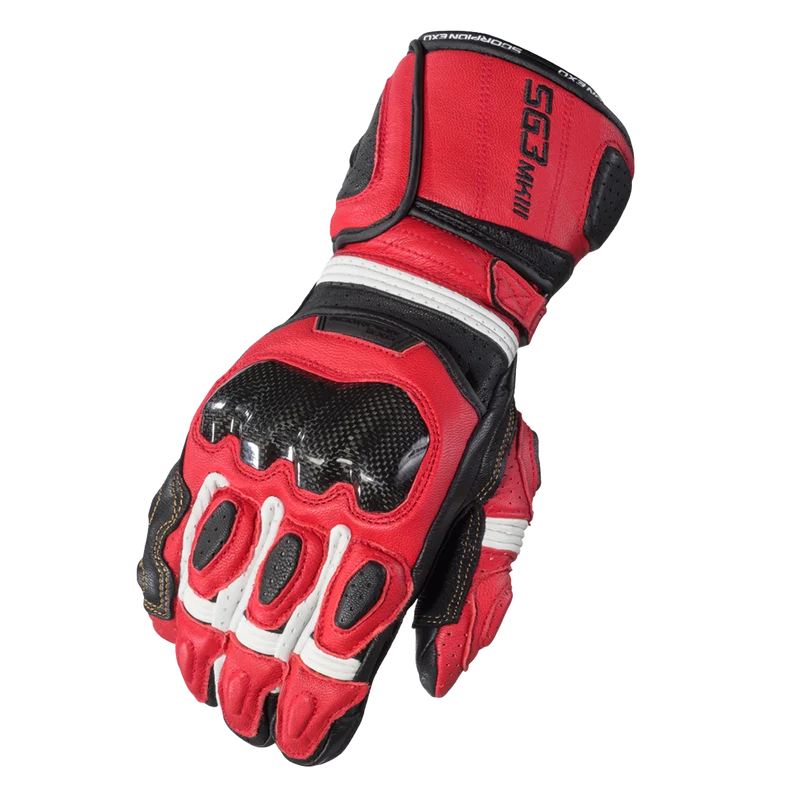 Scorpion Exo Men's SG3 MK III Leather Motorcycle Gloves