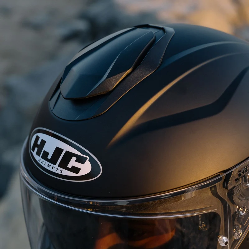 HJC C71 Solid Full Face Motorcycle Helmet