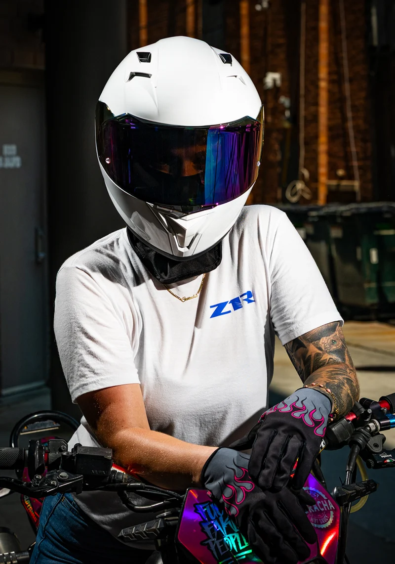 Z1R Talon Solid Full Face Motorcycle Helmet