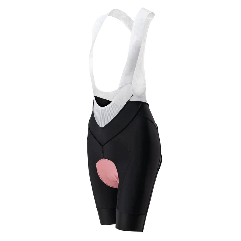 Fahrradhose für Damen Kurz Trägerhosen Atmungsaktive