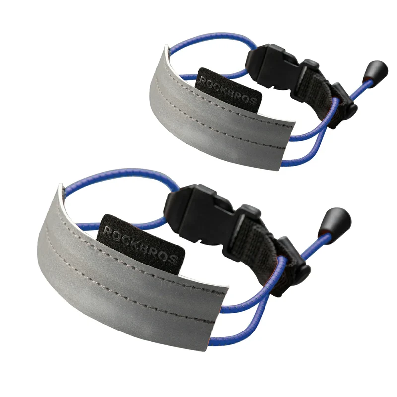 ROCKBROS Hosenband reflektierend für Radfahren Reflektorband