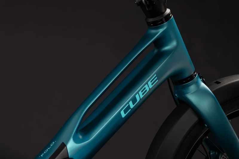 Cube Fold Hybrid Deluxe 540 metallicpetrol´n´sea 2027