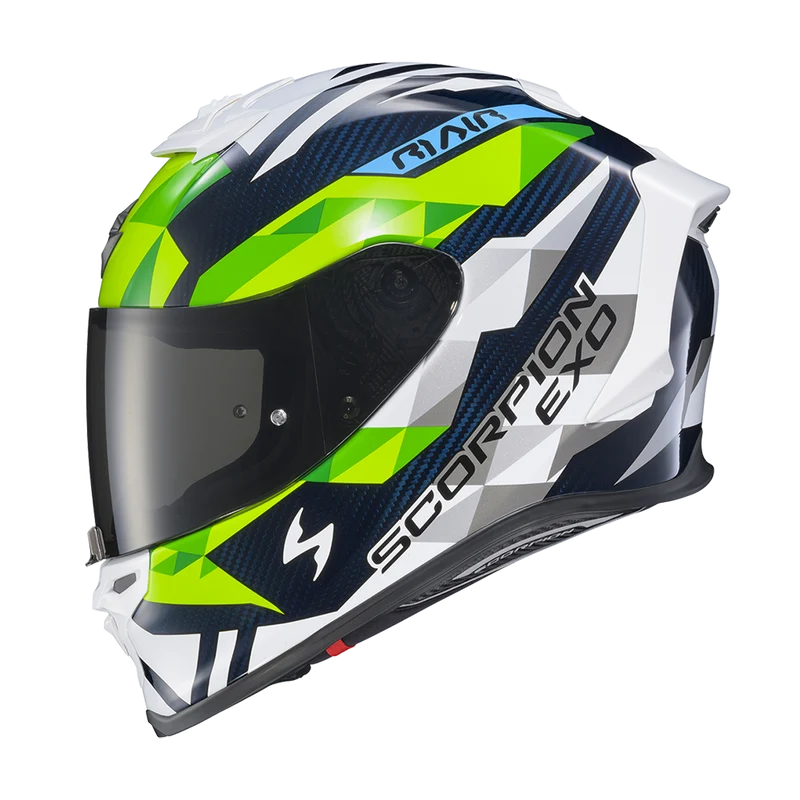 Scorpion EXO-R1 Air Carbon Rastor Full Face Motorcycle Helmet