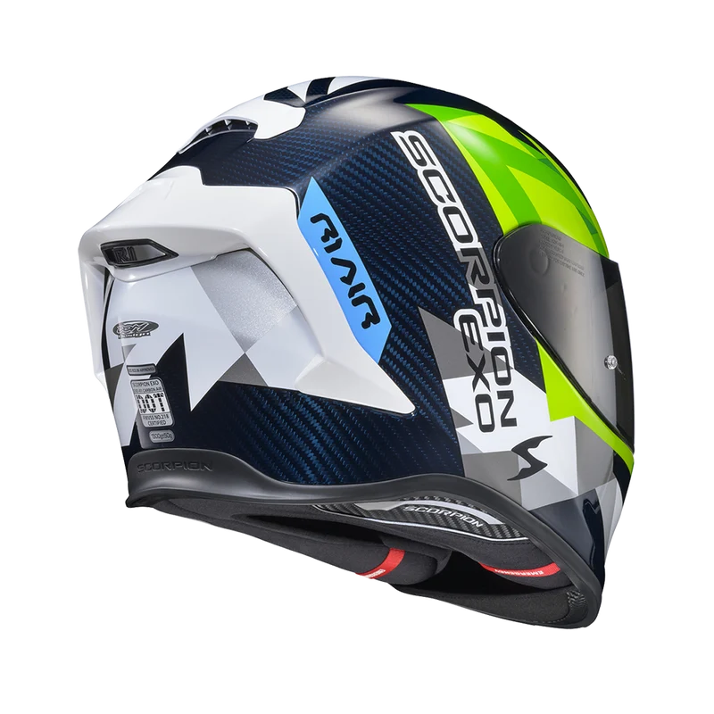 Scorpion EXO-R1 Air Carbon Rastor Full Face Motorcycle Helmet