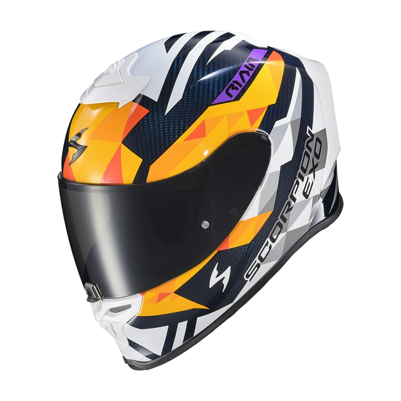 Scorpion EXO-R1 Air Carbon Rastor Full Face Motorcycle Helmet