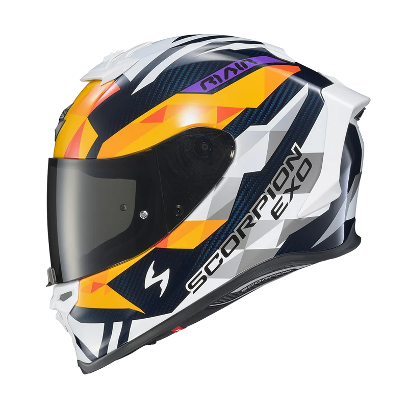 Scorpion EXO-R1 Air Carbon Rastor Full Face Motorcycle Helmet