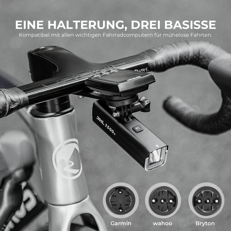 Fahrradcomputer Halterung Kompatibel mit Garmin/Wahoo/Bryton/GPS