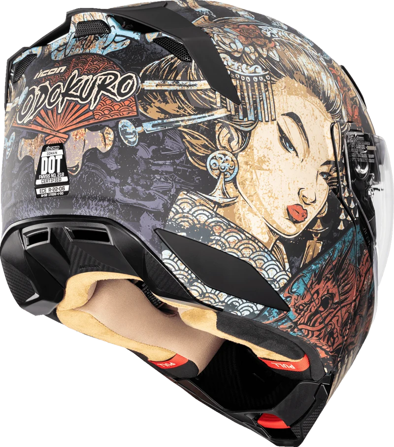 Icon Threshold Odokuro Modular Motorcycle Helmet