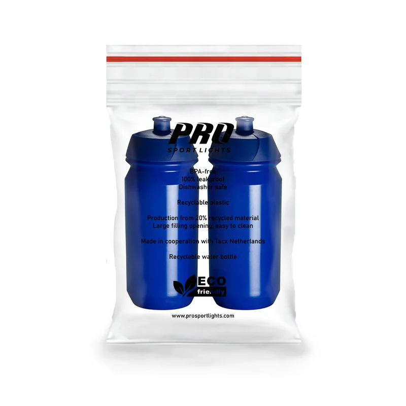 2x Drinkbus Pro Sport Lights - 500 ml - Donkerblauw