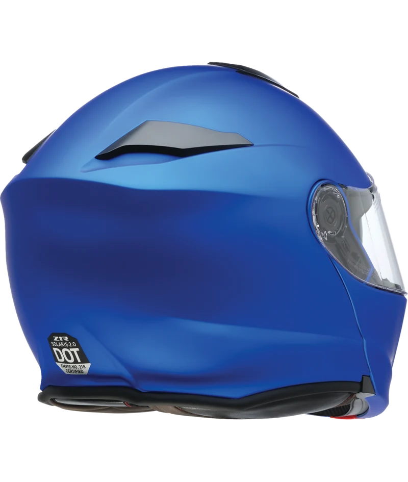 Z1R Solaris 2.0 Satin Modular Motorcycle Helmet