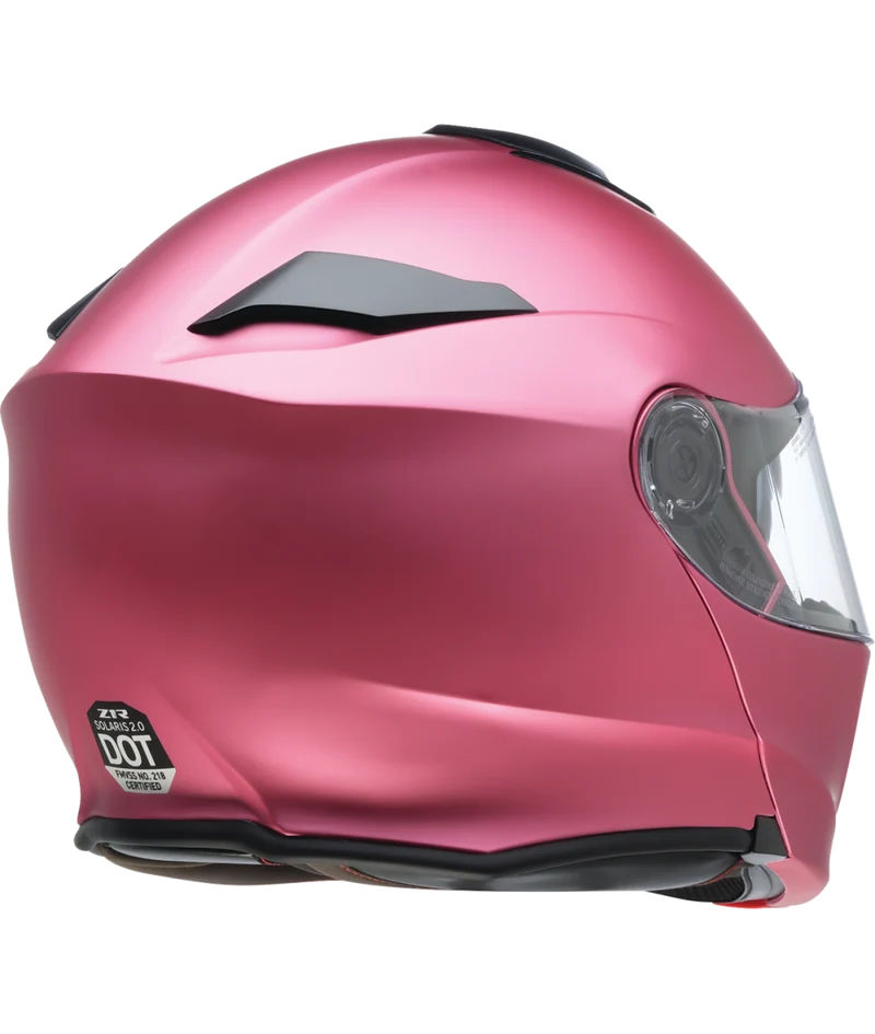 Z1R Solaris 2.0 Satin Modular Motorcycle Helmet